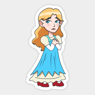 Mini Erina Pendleton Sticker